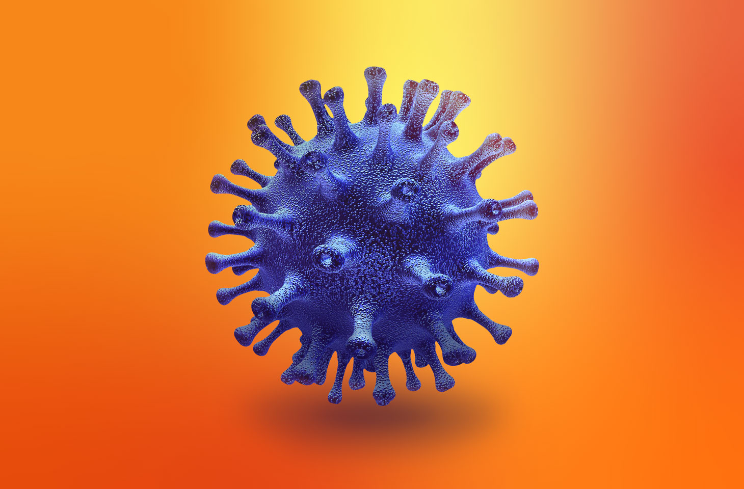 Mutace koronaviru (ilustrační foto)